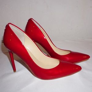 Ivanka Trump Kayden Red Patent leather Pump